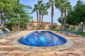 Rustikale Villa mit privatem Pool